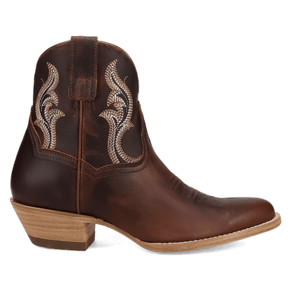 RUSTIC CHARM LEATHER BOOTIE