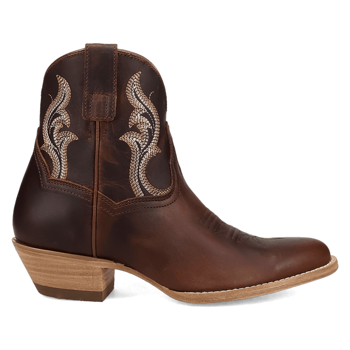 RUSTIC CHARM LEATHER BOOTIE