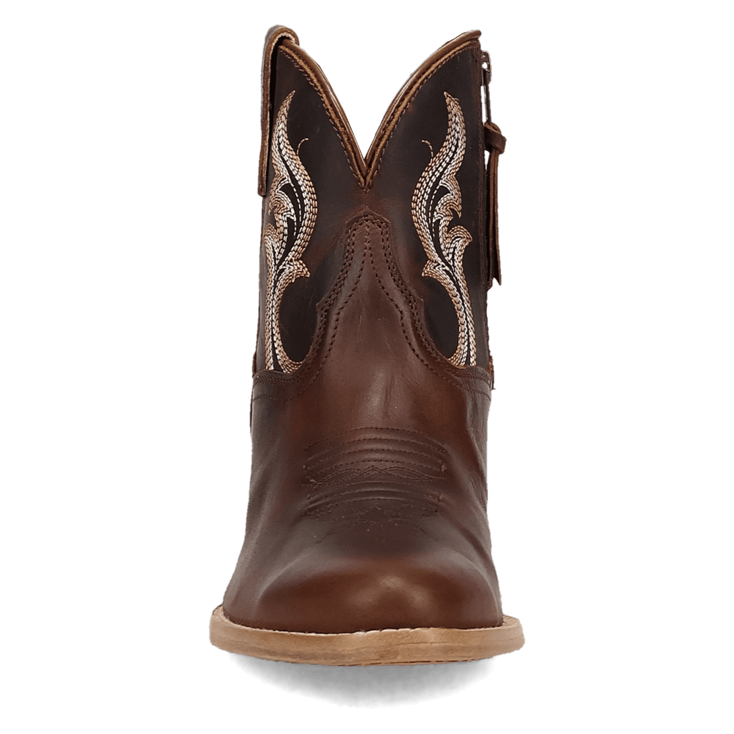 RUSTIC CHARM LEATHER BOOTIE