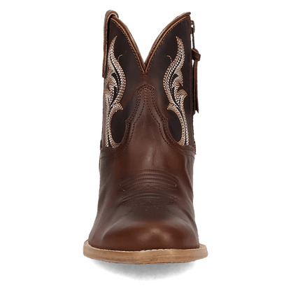 RUSTIC CHARM LEATHER BOOTIE