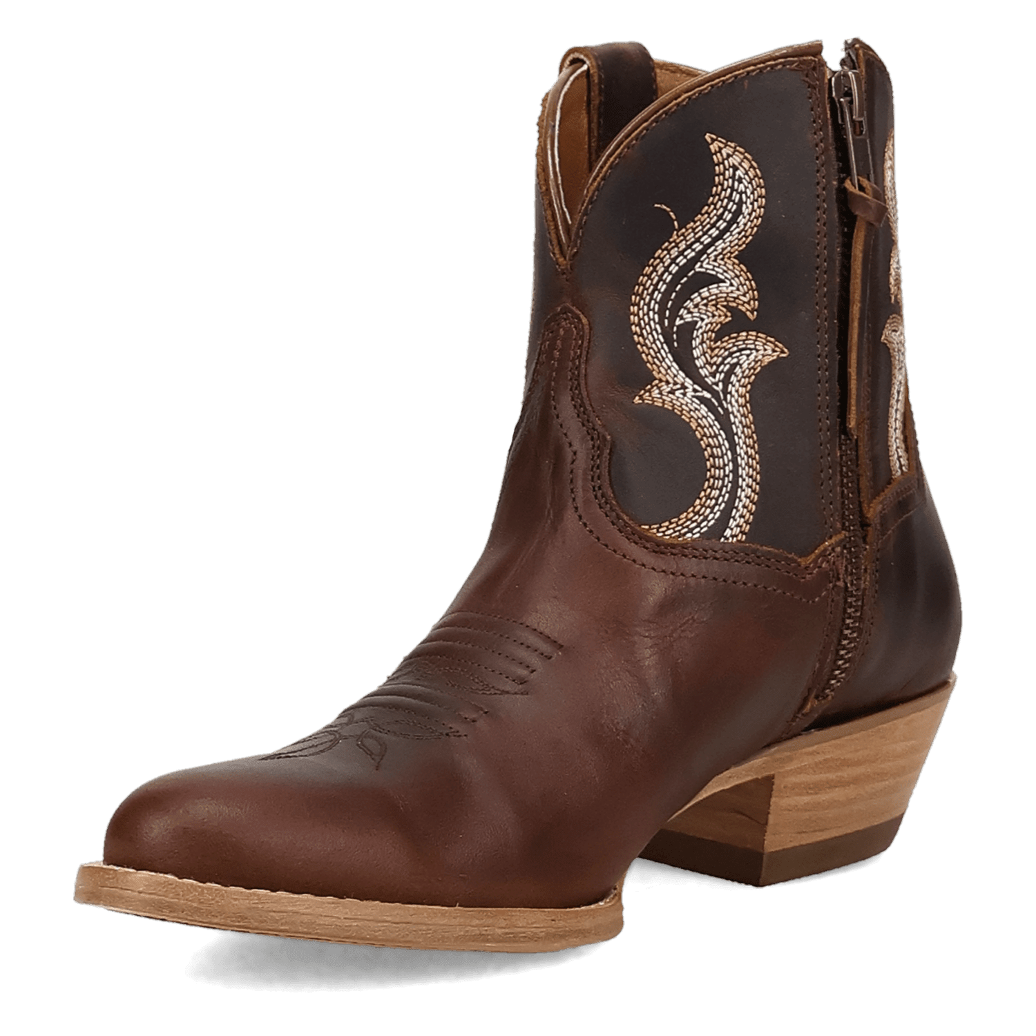 RUSTIC CHARM LEATHER BOOTIE