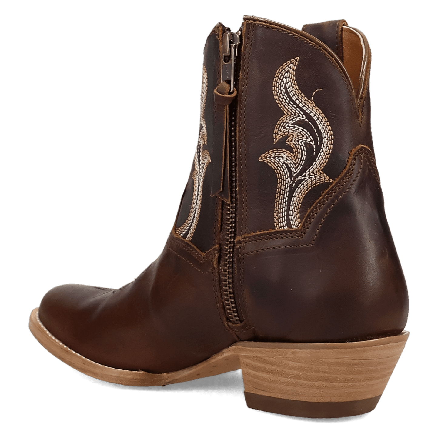RUSTIC CHARM LEATHER BOOTIE