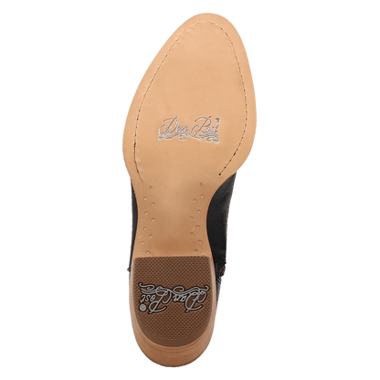 RUSTIC CHARM LEATHER BOOTIE