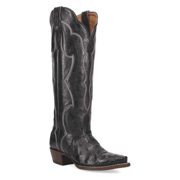 Dan Post Maravilla Ostrich Boot - Full Quill Luxury
