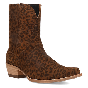 FERAL SUEDE LEATHER BOOTIE
