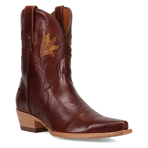 SAFFRON LEATHER BOOTIE