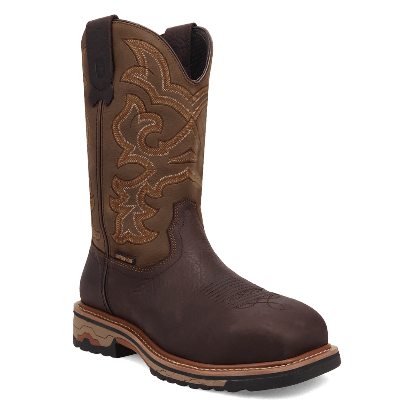 DUSTER WATERPROOF LEATHER STEEL TOE WORK BOOT