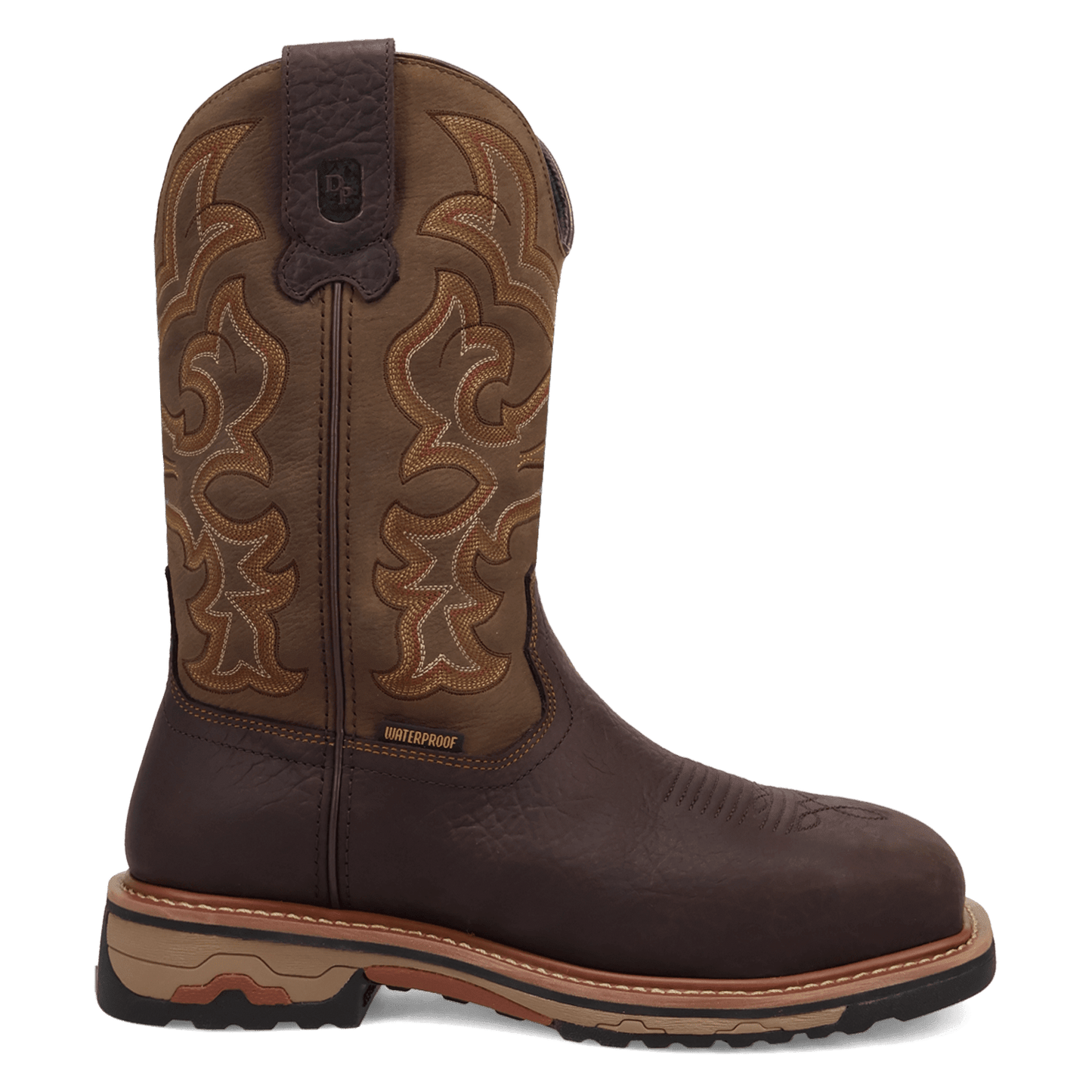 DUSTER WATERPROOF LEATHER STEEL TOE WORK BOOT