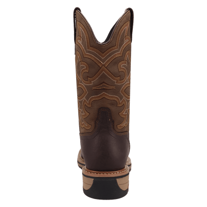 DUSTER WATERPROOF LEATHER STEEL TOE WORK BOOT
