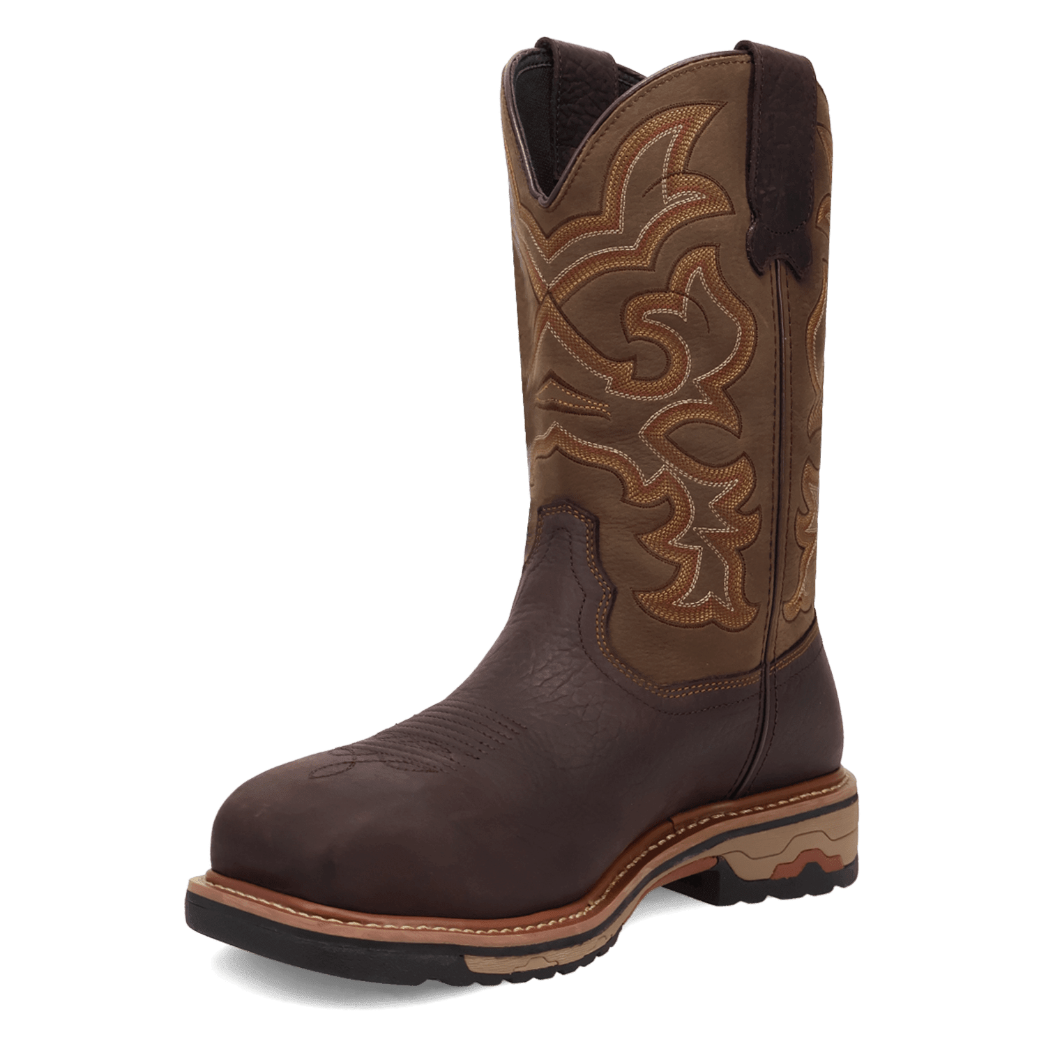 DUSTER WATERPROOF LEATHER STEEL TOE WORK BOOT