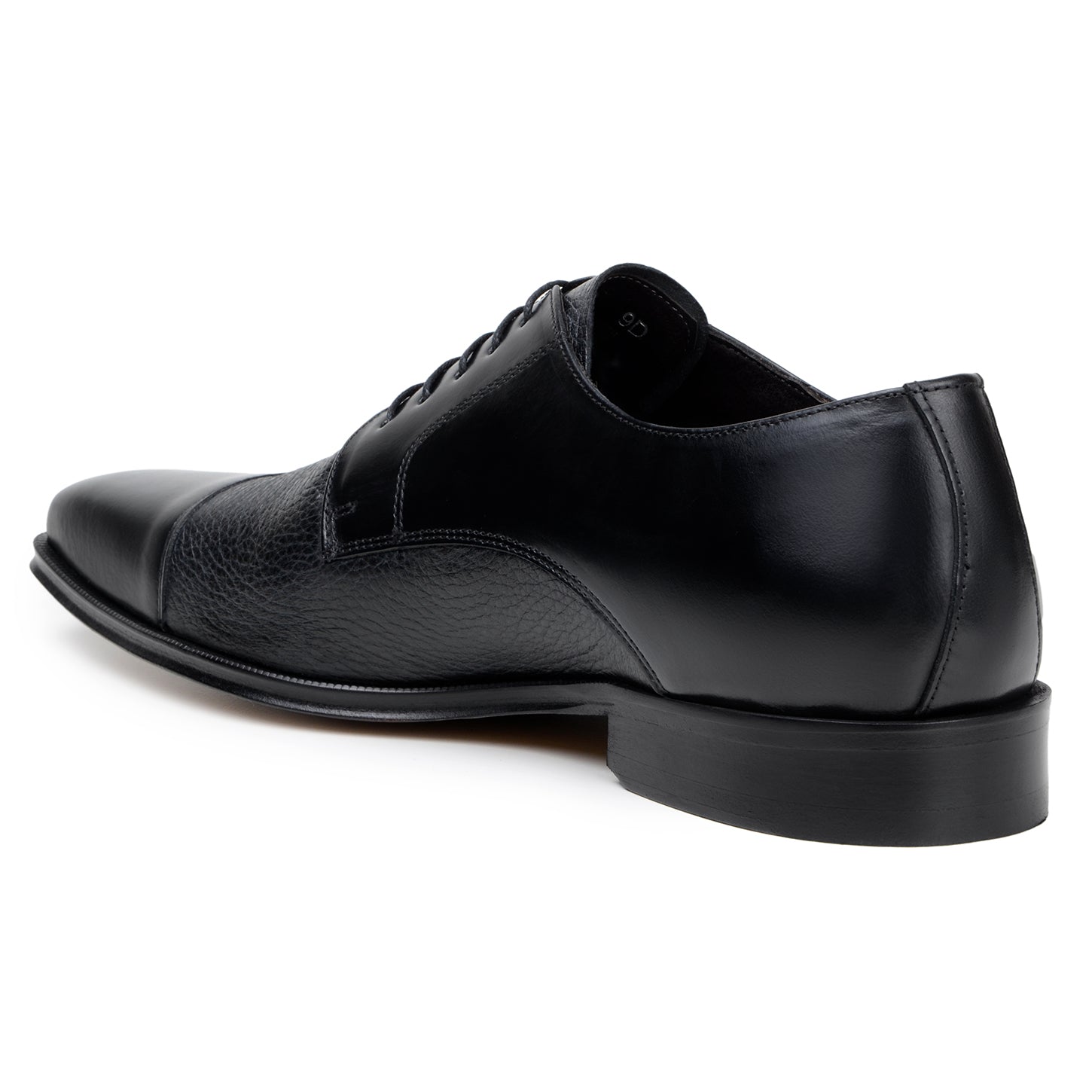 Belvedere Alexander Black Genuine Crocodile Dress Shoe