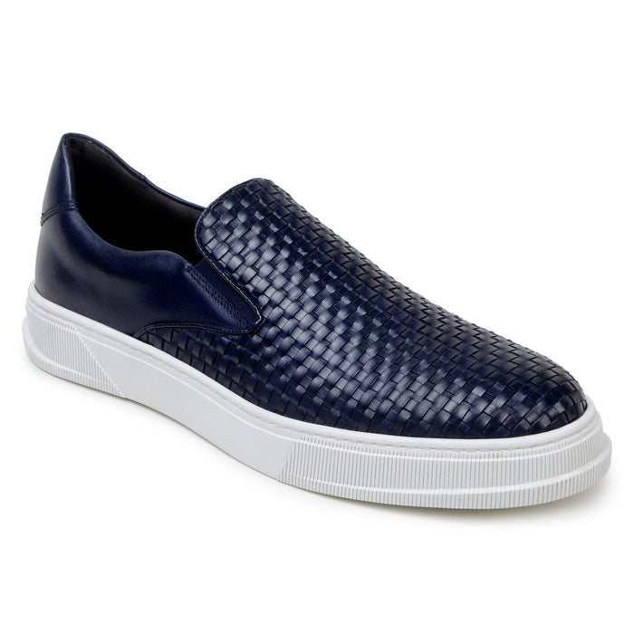 Belvedere Fernando Navy Alligator Leather Dress Shoe