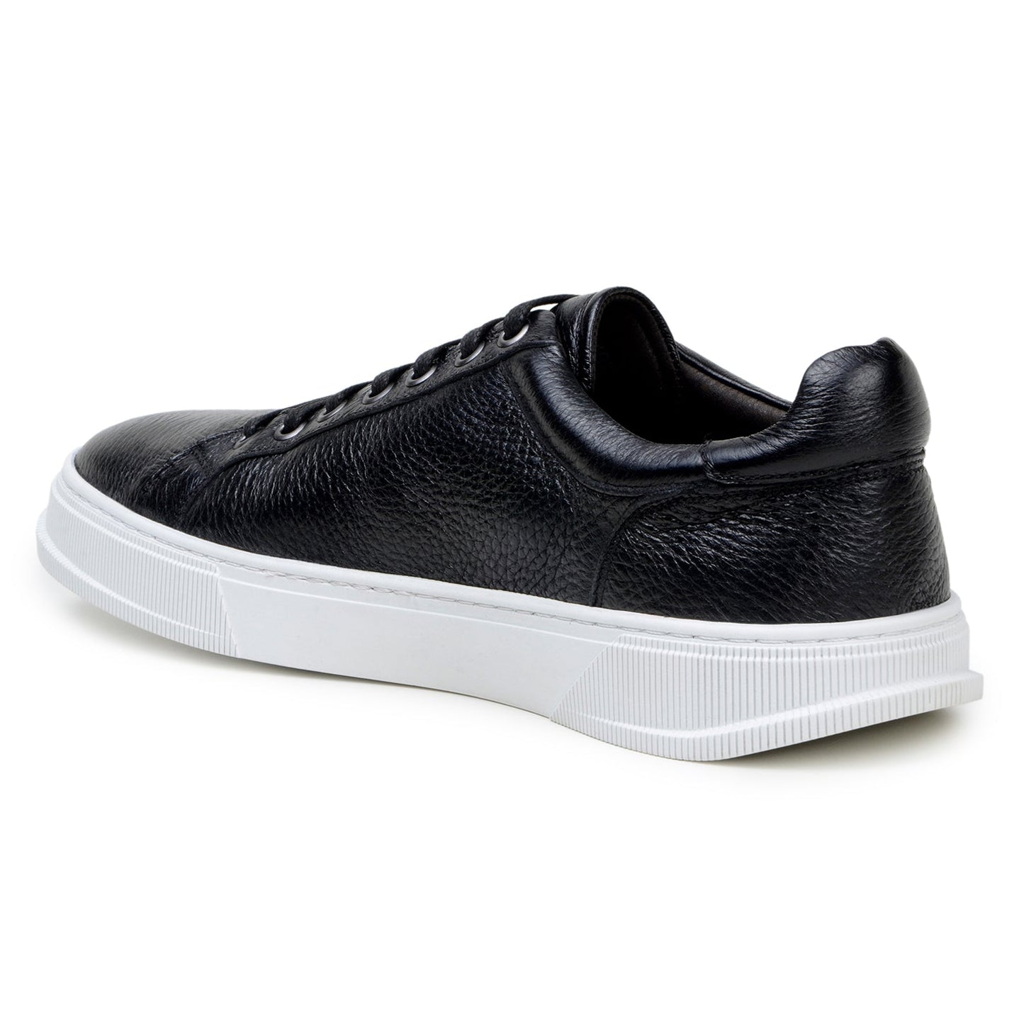 Belvedere Matteo Black Genuine Crocodile Dress Shoe