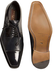 soka-calfskin-deerskin-blue-by-mezlan-made-in-spain-brand - Size: 7m