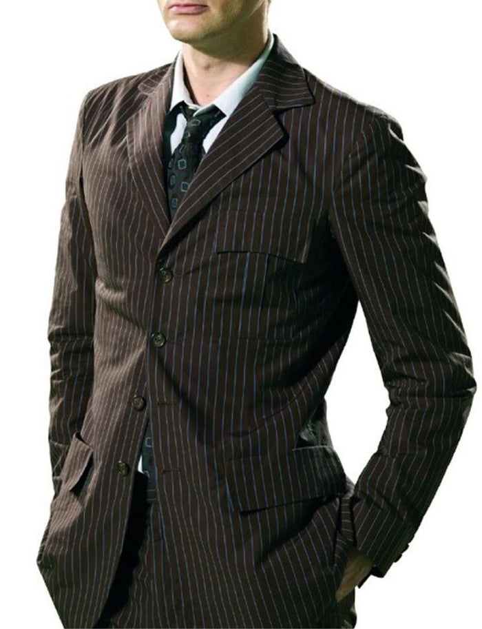 Buy Doctor Who suit for men, custom made Doctor Who inspired suit with tailored fit and premium fabric.