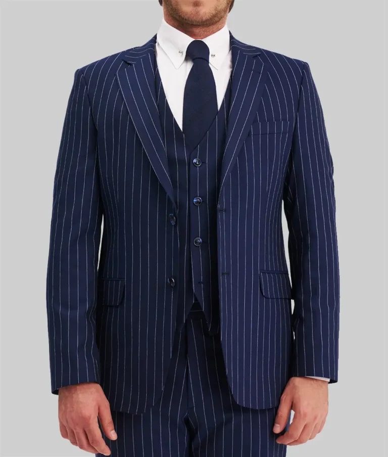 Doctor Who Ncuti Gatwa 3 Piece Stripe Suit