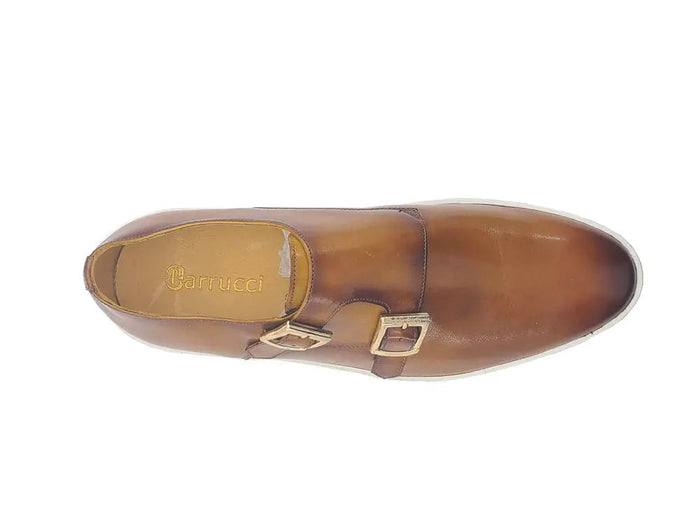 Carrucci Double Monk Strap Leather Sneaker