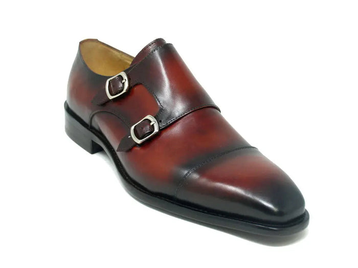 Carrucci Double Monk Dress Shoes
