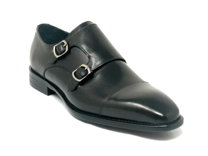 Carrucci Double Monk Dress Shoes