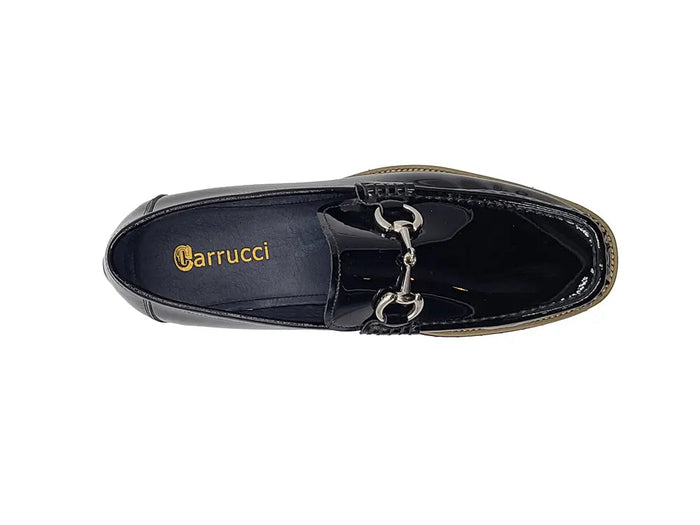 Carrucci Horse Bit Loafer in Lug Sole