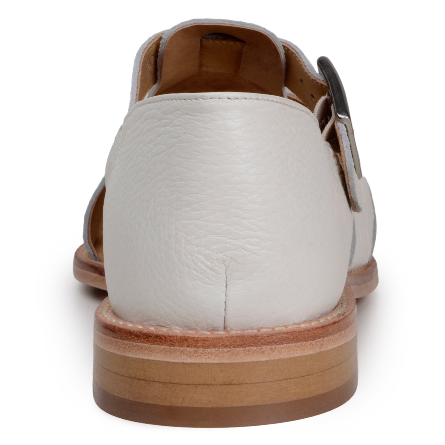 Belvedere ELIO in Milk Genuine Ostrich Leather
