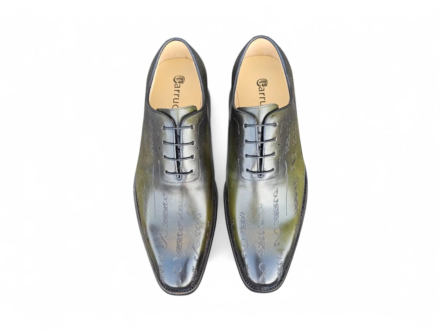 Embossed Wholecut Oxford