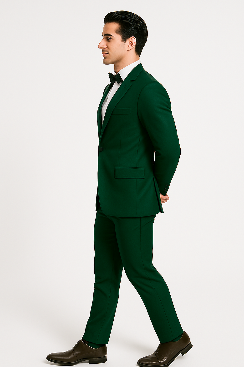 Emerald Green-tuxedo-set-wedding-prom