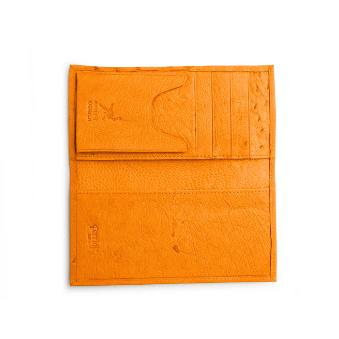 Ferrini Smooth Ostrich Checkbook