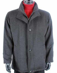 Mens Overcoat - Topcoat For Men - Winter Fabric - men's Fully lined classic fit 1930s Overcoat