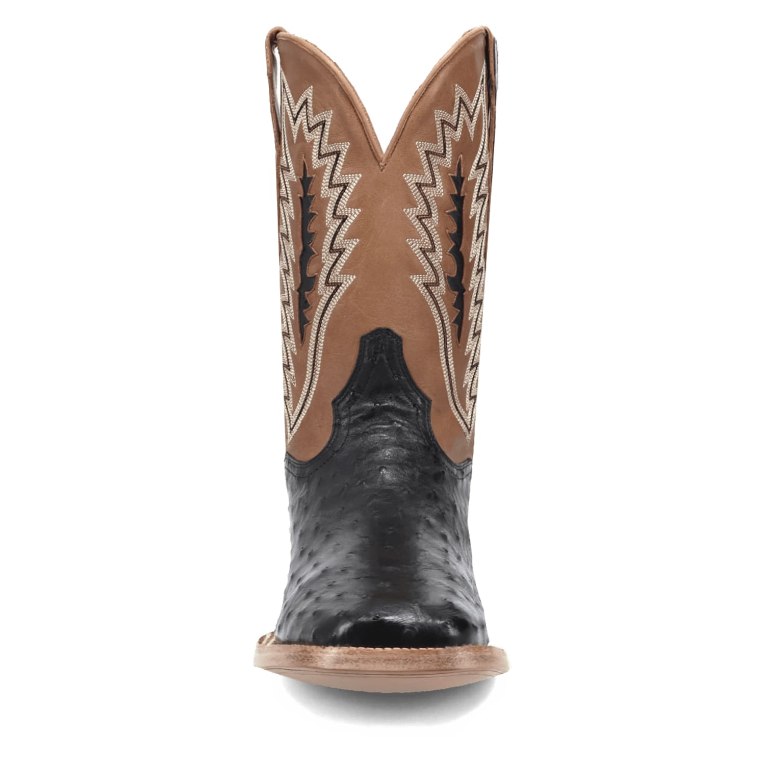 BRANNAN FULL QUILL OSTRICH BOOT