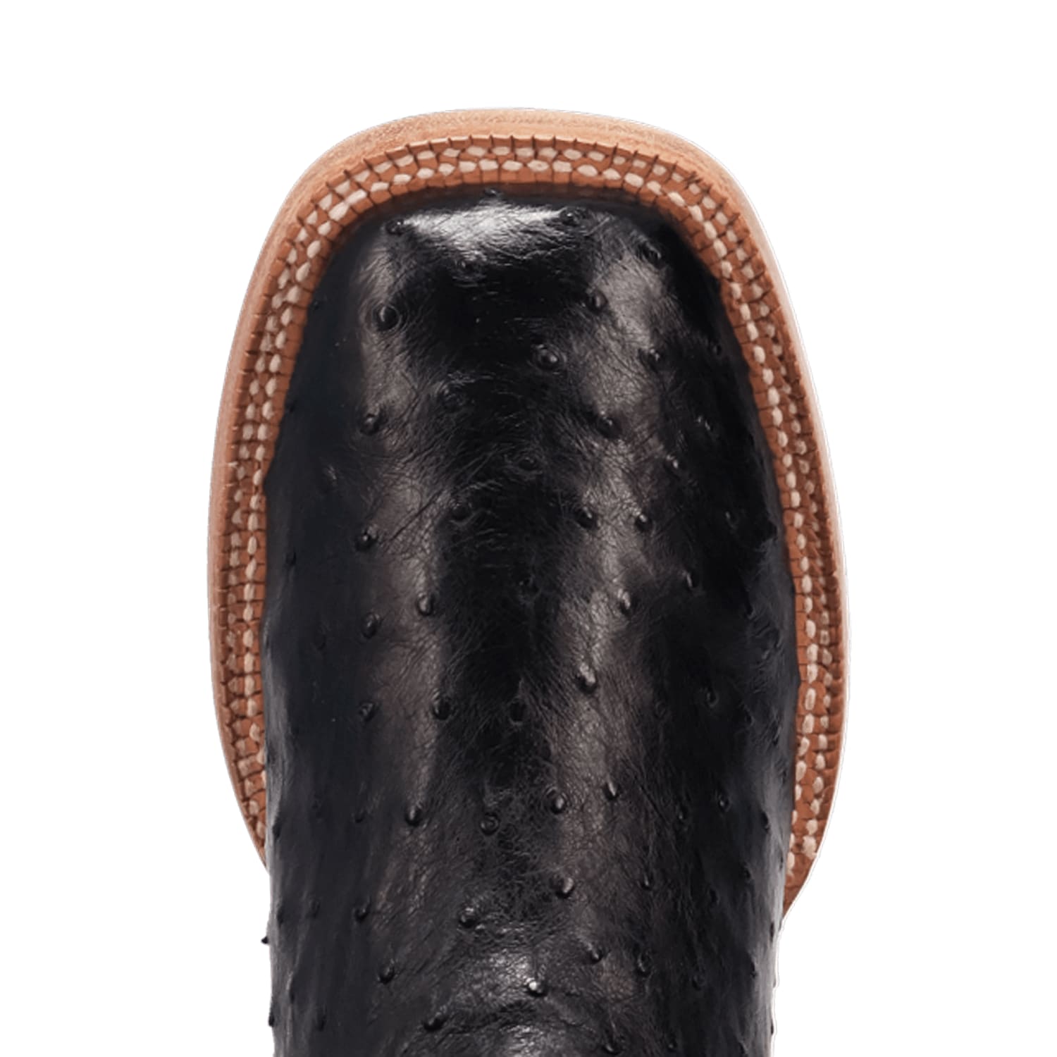 BRANNAN FULL QUILL OSTRICH BOOT