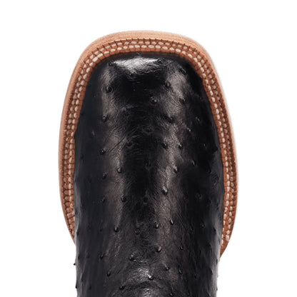 BRANNAN FULL QUILL OSTRICH BOOT