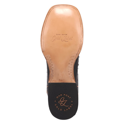 BRANNAN FULL QUILL OSTRICH BOOT
