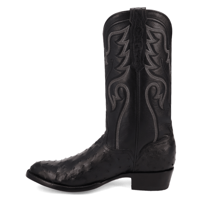 STANFORD FULL QUILL OSTRICH BOOT