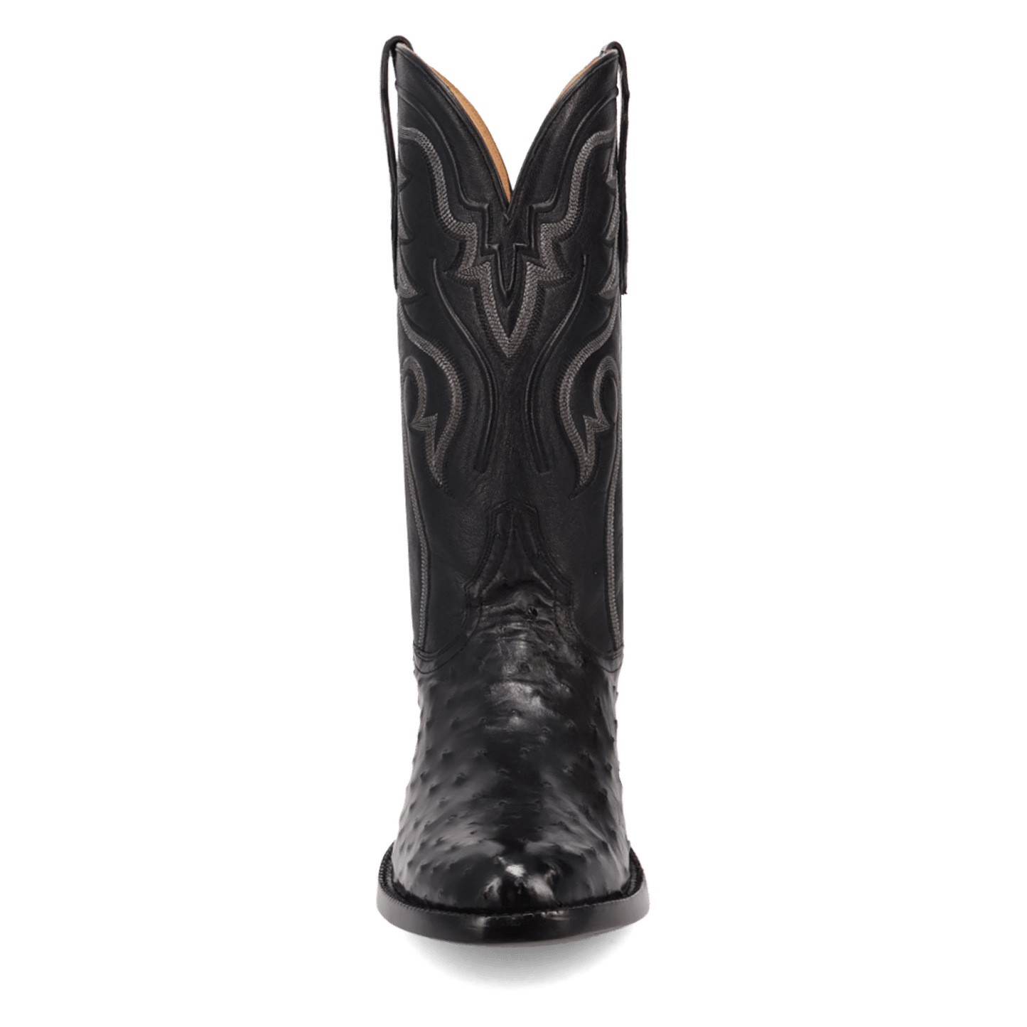 STANFORD FULL QUILL OSTRICH BOOT