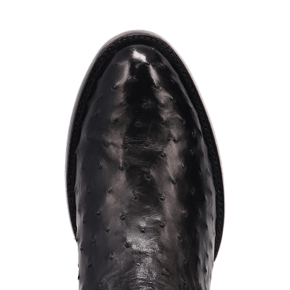 STANFORD FULL QUILL OSTRICH BOOT