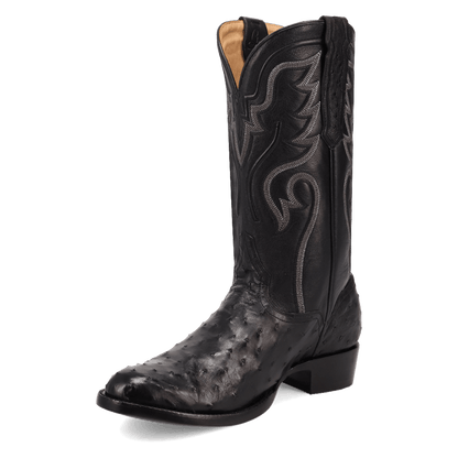 STANFORD FULL QUILL OSTRICH BOOT