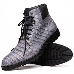 marco-di-milano-leoni-mens-shoes-oil-gray-genuine-caiman-crocodile-rugged-boots