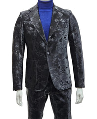 camouflage-design-two-piece-slim-fit-suit-black