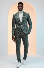mens-1-button-slim-fit-faux-leather-with-patch-pockets-green-suit