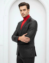 mens-one-button-peak-lapel-suit-black-rain