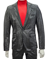 mens-one-button-peak-lapel-suit-black-rain