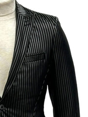 mens-one-button-side-vent-peak-lapel-suit-black