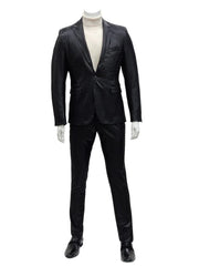mens-one-button-side-vent-peak-lapel-suit-black