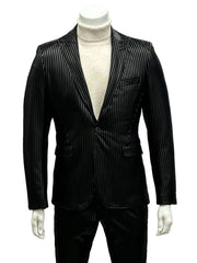 mens-one-button-side-vent-peak-lapel-suit-black