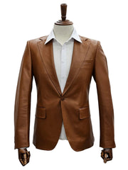 mens-1-button-slim-fit-leather-suit-caramel