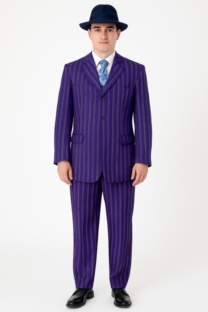Mens Zoot Suit - 1920s Suit - Gangster Long Suit