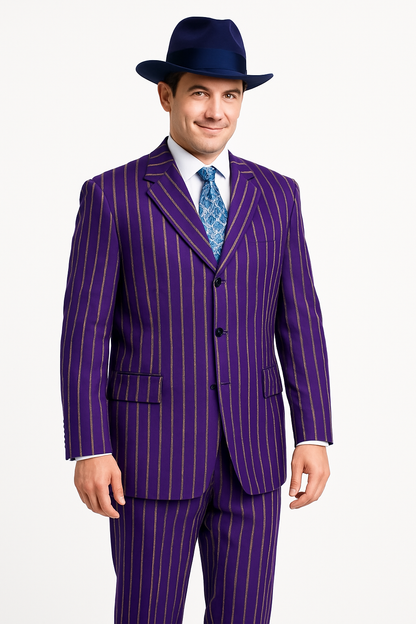 Mens Zoot Suit - 1920s Suit - Gangster Long Suit