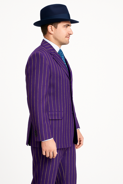 Mens Zoot Suit - 1920s Suit - Gangster Long Suit