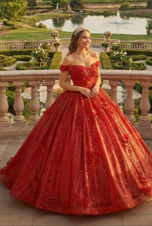 Plus Size Ball Gown in Yellow | Formal Quinceanera Dress